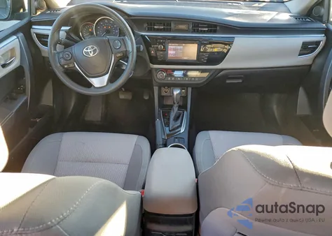 2015 Toyota Corolla L из США, поврежденный, VIN 2T1BURHE1FC331590